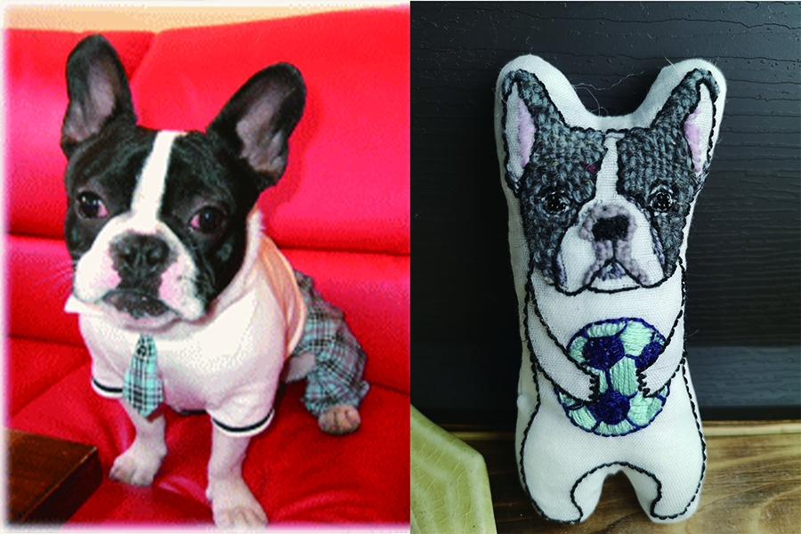 フレンチブルドッグクッションマスコット
